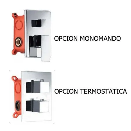 CONJUNTO DE DUCHA EMPOTRADO 4 VIAS SUMATRA