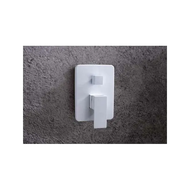 CONJUNTO DE DUCHA BLANCO MATE EMPOTRADO DUBLIN