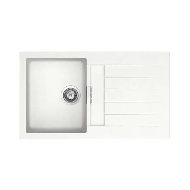 FREGADERO COCINA RECTANGULAR OSLO QUARZEX 1 CUBETA 85X50