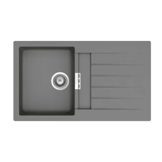 FREGADERO COCINA RECTANGULAR OSLO QUARZEX 1 CUBETA 85X50