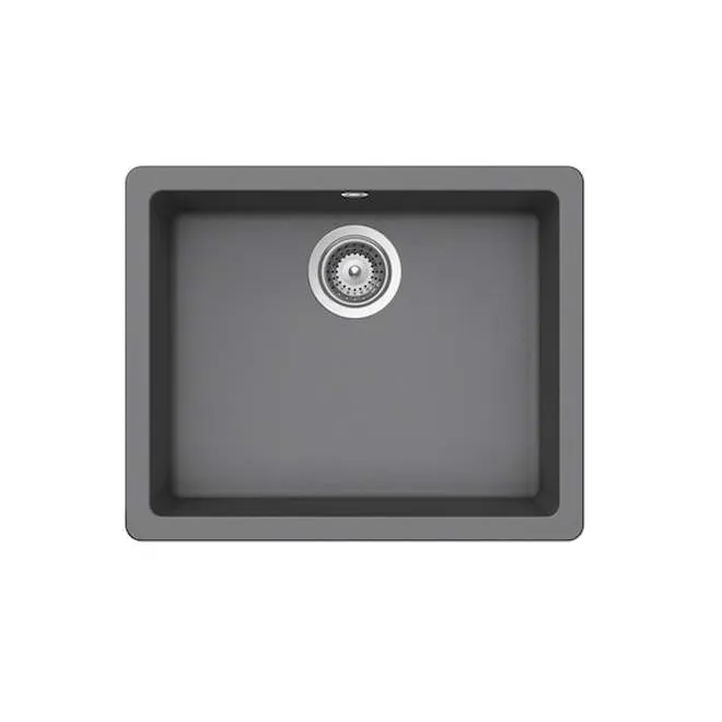 FREGADERO COCINA RECTANGULAR RIGA QUARZEX 1 CUBETA 55X43