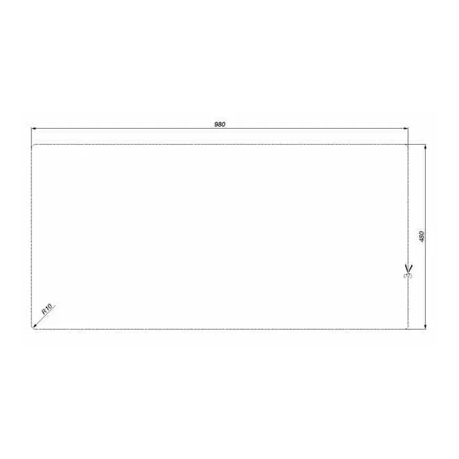 FREGADERO COCINA RECTANGULAR OSLO QUARZEX 1 CUBETA 100X50