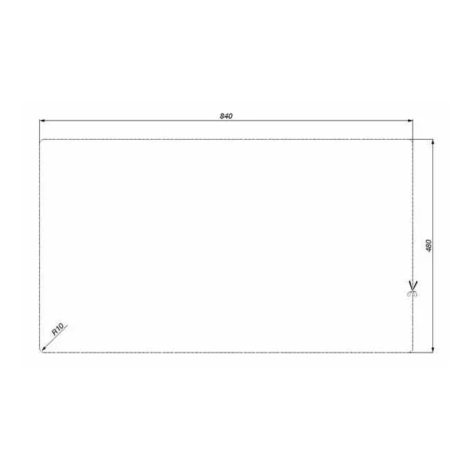 FREGADERO COCINA RECTANGULAR OSLO QUARZEX 1 CUBETA 85X50