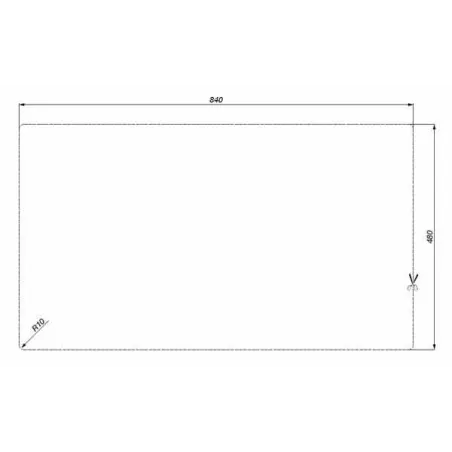 FREGADERO COCINA RECTANGULAR OSLO QUARZEX 1 CUBETA 85X50