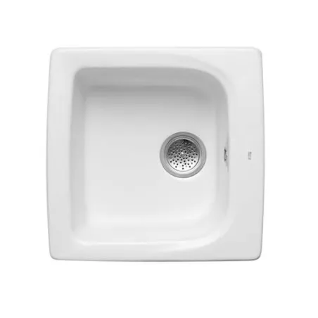 FREGADERO COCINA RECTANGULAR BEVERLY GRES 1 CUBETA 50X50
