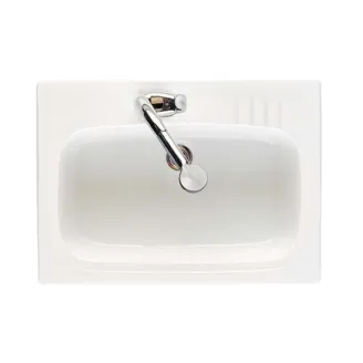 FREGADERO COCINA SOBREMUEBLE LUGANO GRES 1 CUBETA 60X50