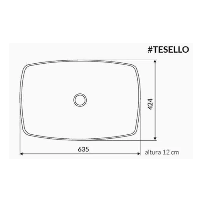 LAVABO SOLID SURFACE TESELLO