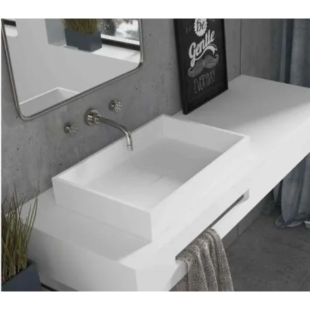 LAVABO SOLID SURFACE QUARE