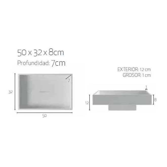 LAVABO SOLID SURFACE QUARE