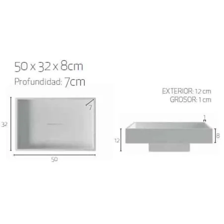 LAVABO SOLID SURFACE QUARE