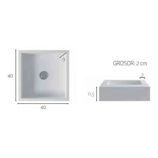 LAVABO SOLID SURFACE MARCO