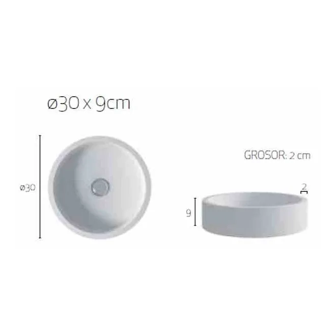 LAVABO SOLID SURFACE ARENA