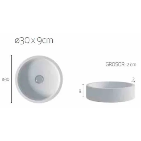 LAVABO SOLID SURFACE ARENA