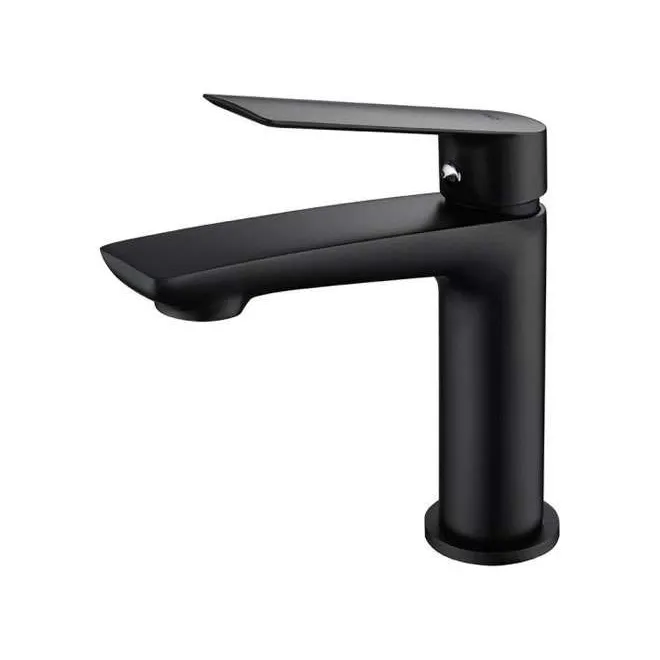 GRIFO DE LAVABO IMEX LUXOR NEGRO