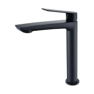 GRIFO DE LAVABO ALTO IMEX LUXOR NEGRO