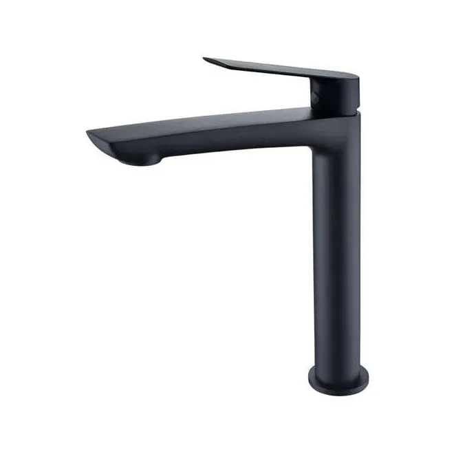 GRIFO DE LAVABO ALTO IMEX LUXOR NEGRO