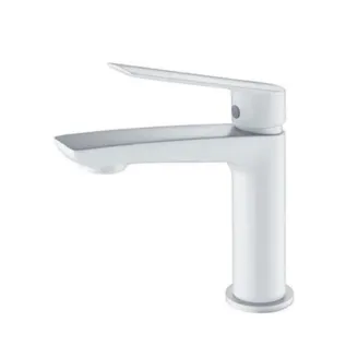 GRIFO DE LAVABO IMEX LUXOR BLANCO