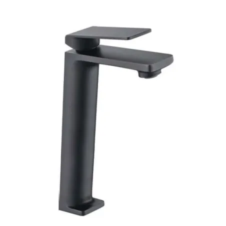 GRIFO DE LAVABO ALTO IMEX FIYI NEGRO