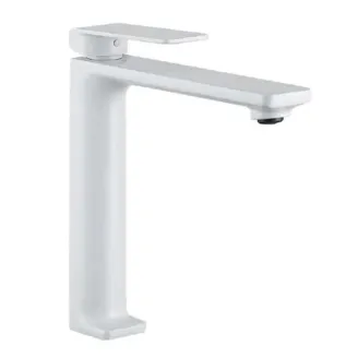 GRIFO DE LAVABO ALTO IMEX FIYI BLANCO