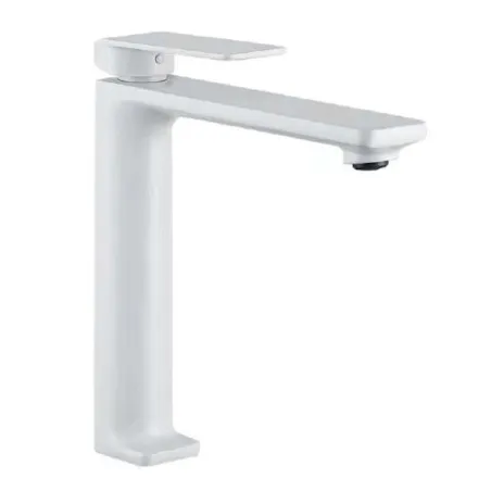 GRIFO DE LAVABO ALTO IMEX FIYI BLANCO