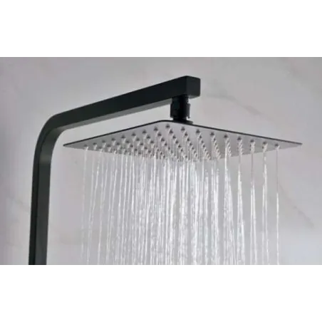 CONJUNTO DUCHA TERMOSTATICA VIGO NEGRO