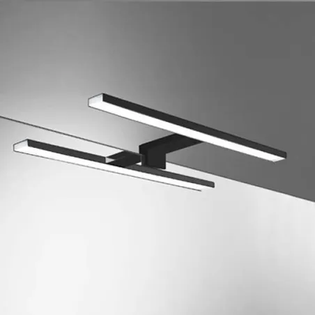 APLIQUE DE BAÑO LED LUXOR 45 NEGRO