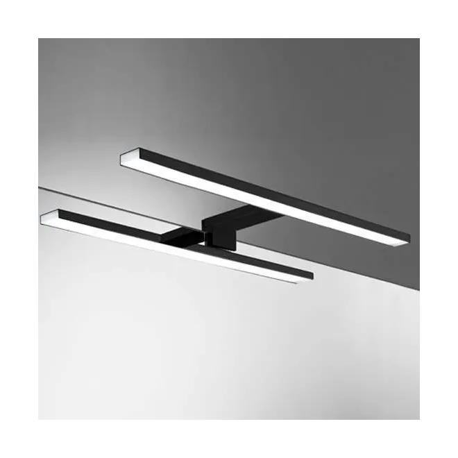 APLIQUE DE BAÑO LED LUXOR 60 NEGRO