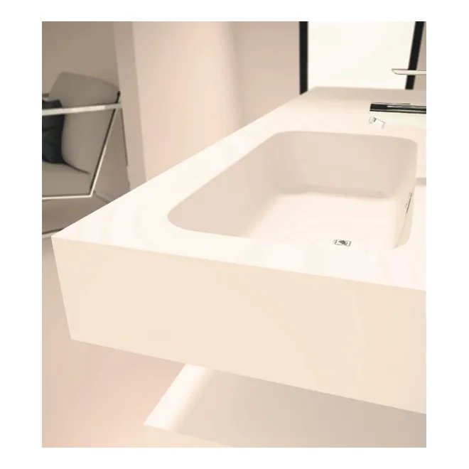 LAVABO SOLID SURFACE CON FALDON MOONSTONE