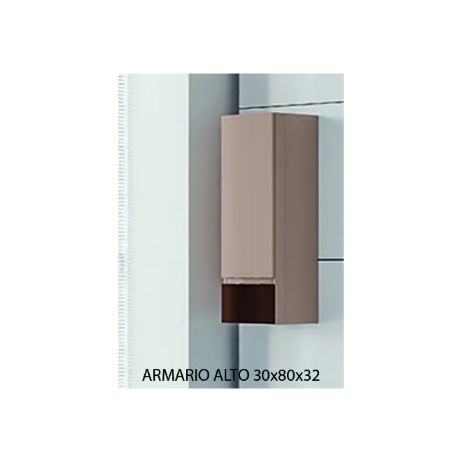 MUEBLE DE BAÑO SUSPENDIDO AINSA 2 CAJONES 1 PUERTA 120 CM
