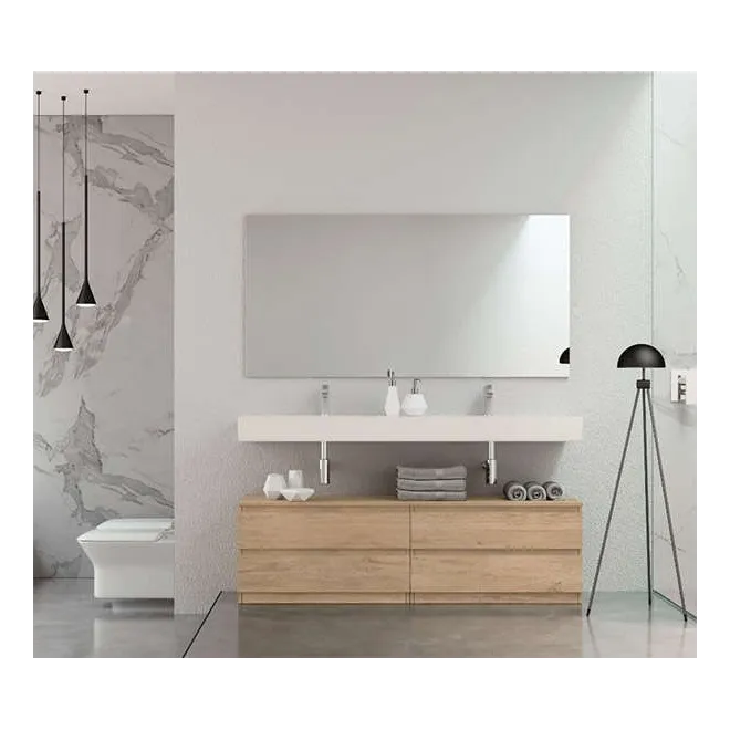 MUEBLE DE BAÑO SUSPENDIDO AINSA 4 CAJONES 140 CM