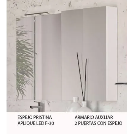 MUEBLE DE BAÑO MODERNO PRISTINA 3 CAJONES 111 CM