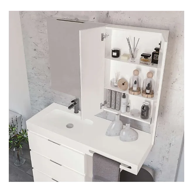 MUEBLE DE BAÑO MODERNO PRISTINA 3 CAJONES 111 CM