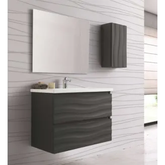 MUEBLE DE BAÑO SUSPENDIDO ROMA 2 CAJONES 70 CM