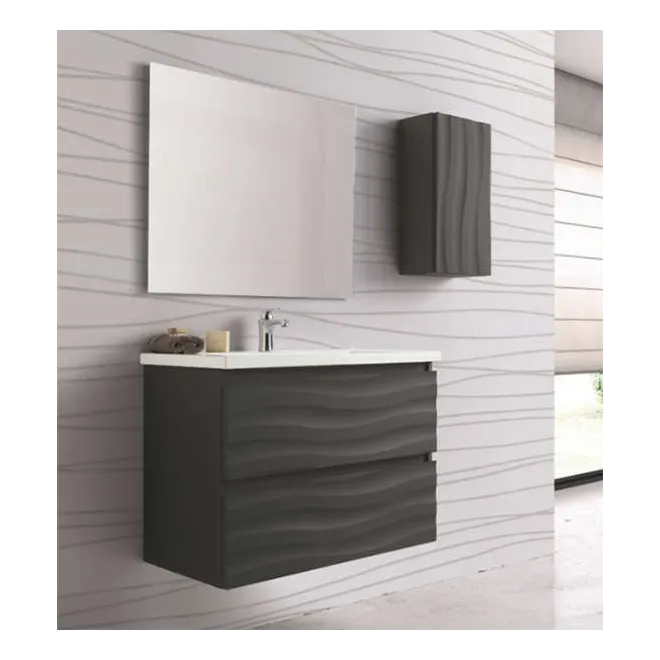 MUEBLE DE BAÑO SUSPENDIDO ROMA 2 CAJONES 70 CM