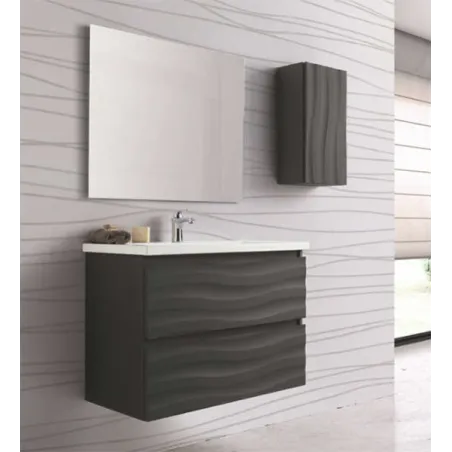 MUEBLE DE BAÑO SUSPENDIDO ROMA 2 CAJONES 70 CM