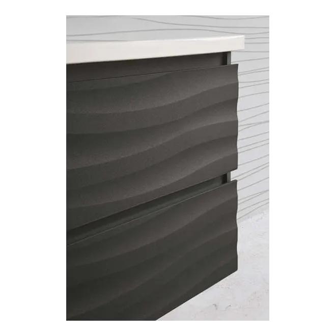 MUEBLE DE BAÑO SUSPENDIDO ROMA 2 CAJONES 70 CM