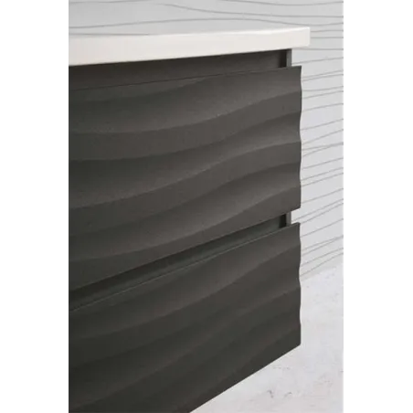 MUEBLE DE BAÑO SUSPENDIDO ROMA 2 CAJONES 70 CM