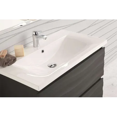 MUEBLE DE BAÑO SUSPENDIDO ROMA 2 CAJONES 70 CM