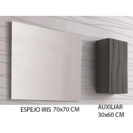 MUEBLE DE BAÑO SUSPENDIDO ROMA 2 CAJONES 70 CM