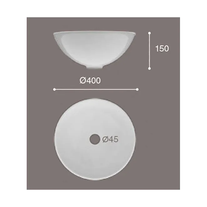 LAVABO SOBRENCIMERA BOL