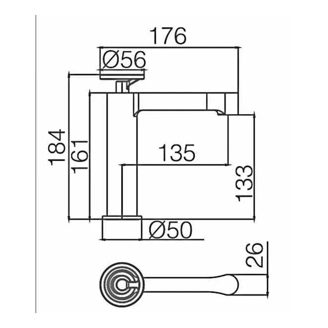 GRIFO LAVABO OLIMPO