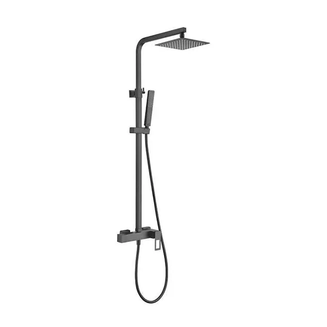 COLUMNA DE DUCHA SUECIA NEGRO