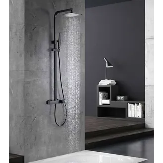 COLUMNA DE DUCHA SUECIA NEGRO