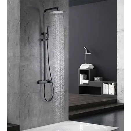 COLUMNA DE DUCHA SUECIA NEGRO