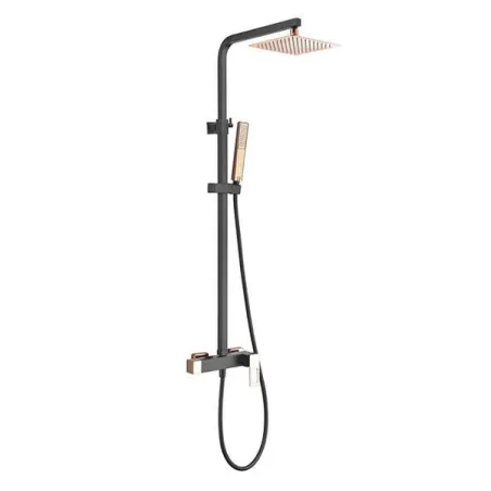 COLUMNA DE DUCHA SUECIA NEGRO