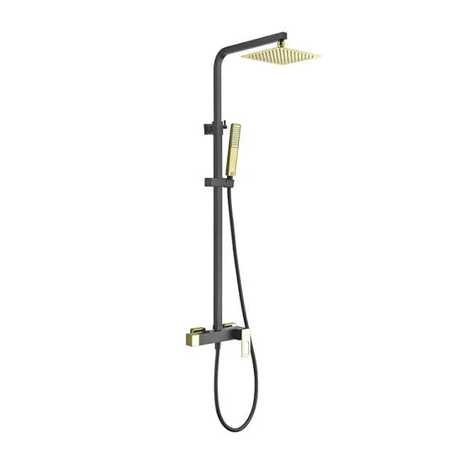 COLUMNA DE DUCHA SUECIA NEGRO