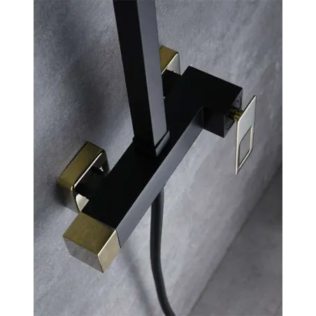COLUMNA DE DUCHA SUECIA NEGRO