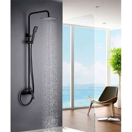 COLUMNA DE DUCHA ART NEGRO