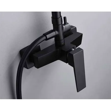 COLUMNA DE DUCHA ART NEGRO