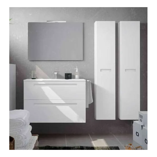 MUEBLE BAÑO SUSPENDIDO 120 PARIS 2 CAJONES AVILA DOS